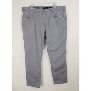 Iron Co grey Classic Stretch Patriot pants 38/30 mens Utility Preppy Workwear